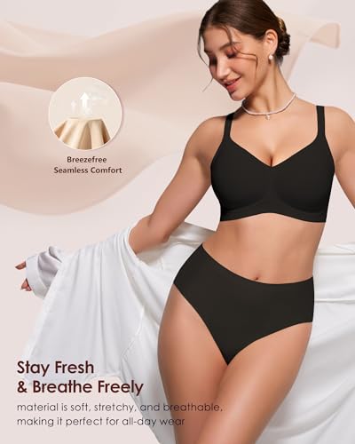 As Fairy Women's Wireless Full Coverage Seamless Jelly Push-Up Bra - image 5