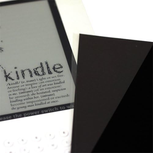 Clear LCD Screen Protector for Amazon Kindle 2 E-Book Reader and Microfiber Cloth for Screen Cleaning