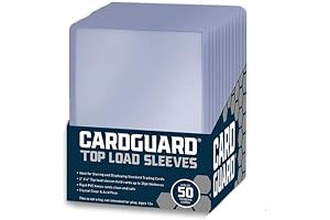 CardGuard Top Loader Card Sleeves - Protect Your Collectibles
