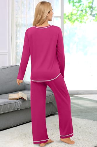 Women's Pajama Sets Long Sleeve 2 Piece - image 4