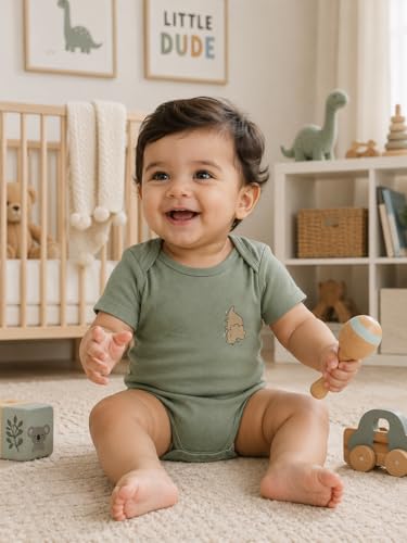 Image of TuddyBuddy 100% Cotton Romper /Bodysuit for Baby Boys