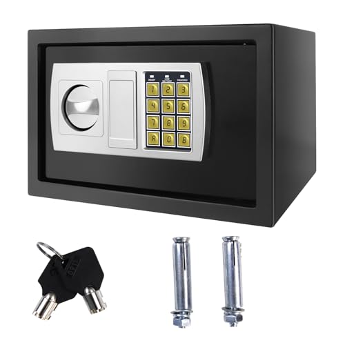 Safe Box for Home security, Electronic money box with Digita...