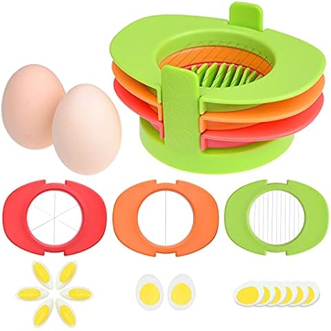Egg Slicer Set with 3 Cutters Cover