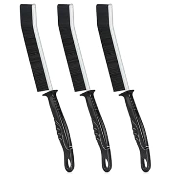 Hmseng Spazzole Per Pulire, Spazzola Per Pulizia Di Gap Multifunzionale,Spazzola Pulizia Casa Con Setole Rigide Per La Pulizia Di Bagni, Cucine, Doccia E Pavimenti In Piastrelle (3 Pezzi)