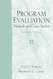 Program Evaluation: Methods and Case Studies, 7th Edition