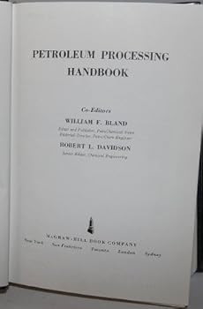 Hardcover Petroleum Processing Handbook Book
