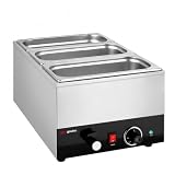 GGM Gastro Elektro Bain-Marie 1,2 kW GN 1/1 mit Ablasshahn