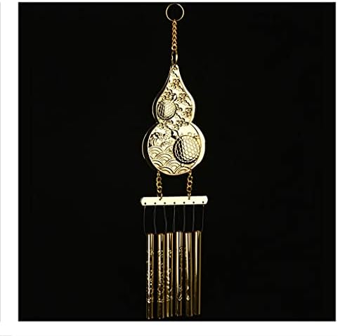 アウトドアウィンドチャイムウィンドチャイムペンダント銅ひょうたんドアの装飾ウィンドチャイムヴィンテージ風水ベルグッドラックブレスホームハンギング ウィンドチャイム ゴールド ハンギングチャイム 超目玉枠