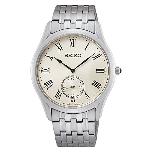Seiko SRK047P1 Men's Analogue Quartz Watch with Stainless Steel Strap