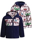 Marvel Spider-Man Boys Puffer Jacket - Reversible Quilted Puffer Coat with Sherpa Fleece Lining Jacket for...