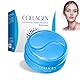 60 Pcs Augenpads,Augenpads Gegen Augenringe,Mit Hyaluron & Kollagen für Anti-Aging,Mindern Falten und Schwellungen Mit Kühlend Feuchtigkeit