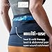 RecoverEase - Mastectomy Drain Pouch for Breast Cancer Treatment & Recovery Supplies - Essential Post Surgery Must Haves & Recovery Gift - Comfortable Drain Holder Belt (Extra Large)