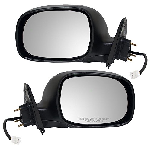 Driver and Passenger Power Side View Mirrors with Chrome Covers Replacement for Toyota Pickup Truck 879400C040 879100C040 AutoAndArt Driver and Passenger Power Side View Mirrors with Chrome Covers Replacement for Toyota Pickup Truck 879400C040 879100C040 AutoAndArt