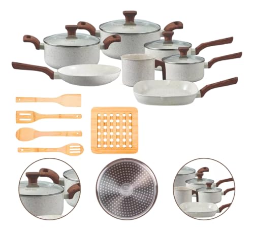 Jogo De Panelas Indução Style Cook 12 Peças Marmól Mimo