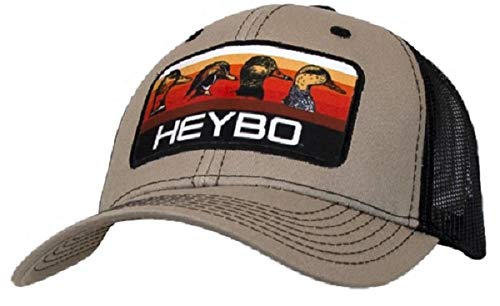 Heybo Meshback Trucker Hat (Duckhead Sunrise, One Size Fits All)