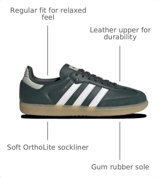 Image of adidas Originals Boys' Samba Indoor Shoes