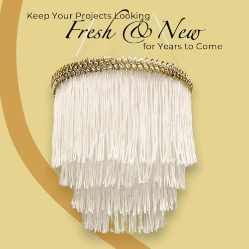 Expo International 5 Yards of 4" Chainette Fringe Trim 5 4", Gold