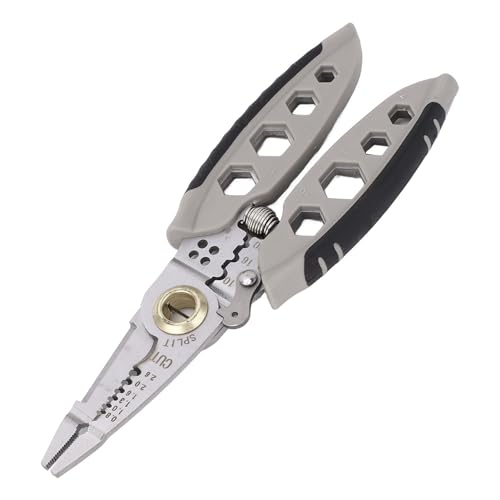 Gonetre Multifunktionale Elektrikerinzange 16 in 1 7 Zoll Kabelstripper Tool Zum Draht Crimping Striping Wicking Schnitt Ziehen Elektrische Wartung Mechanische Reparatur -Projekte