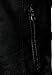 HOOD CREW Men’s Faux Leather Jackets Vintage Biker Motorcycle Jacket for Men Black L