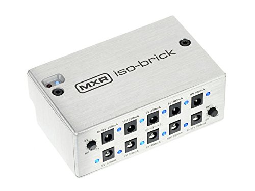 Mxr M238 Iso-Brick Power Supply Bundle With Dunlop Pvp101 Pick Pack #TOP5
