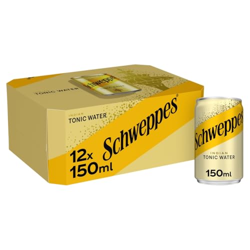 Schweppes Indian Tonic Water Can 12 x 150ml