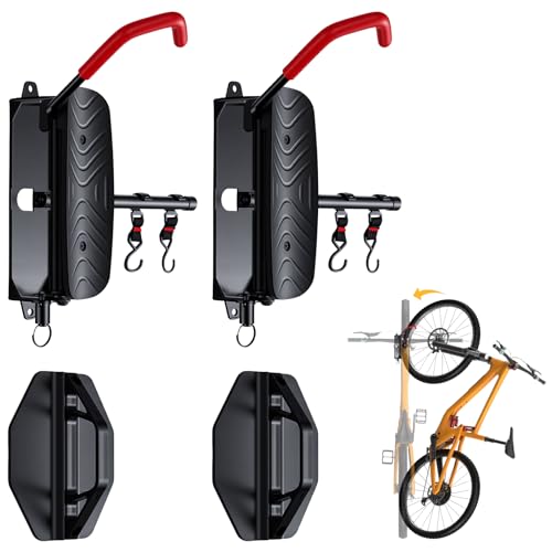 Hanger For 2 Bikes, Space-saving Wall Storage System For Mtb