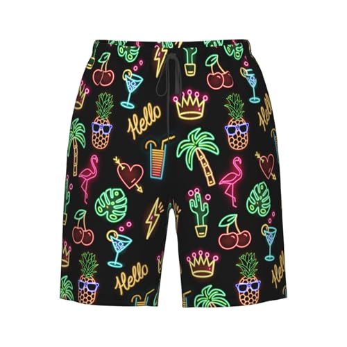 Men's Swim Trunks, Quick Dry Board Shorts Beach Sport Swimwear with Pockets