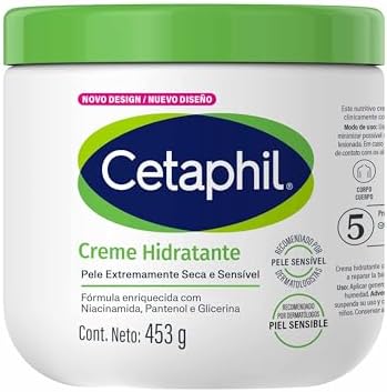 Creme Hidratante Corporal para Pele Seca e Sensível Cetaphil 453g...