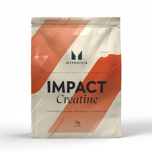 Myprotein Creatina Monohidrato en Polvo | 3g por Ración | Mejora el Rendimiento y la Potencia en Ejercicio de Alta Intensidad | Sin Sabor, Fácil de Mezclar | Bolsa Resellable de 250g