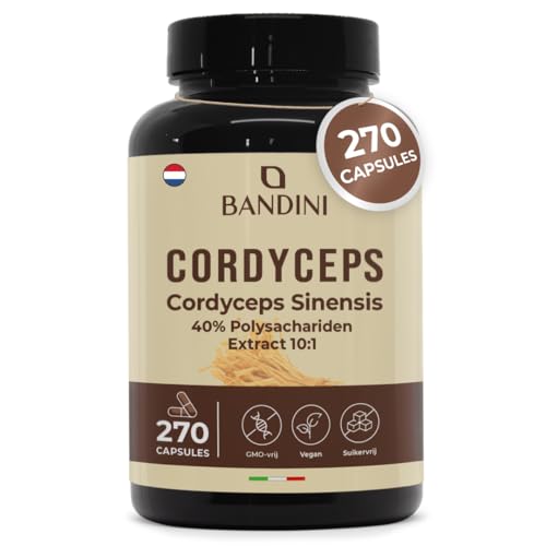 BANDINI – Bandini® Cordyceps Sinensis - 6500 mg - 270 vegan capsules
