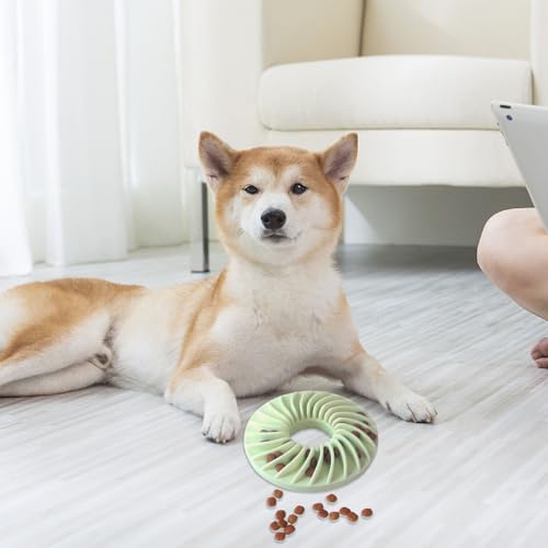Feizikaw Kauspielzeug Haustier-Leckspielzeug, Puzzle-, für Welpen, Hundedusche, Leckpad, langsam Hundescheibenspielzeug, Katzenfresser, langsamer Fressnapf, Welpennapf, Kleiner Hund(C, One Size)