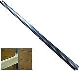 Country Manufacturing Galvanized Steel 7FT Long Wall Channels for Horse Stalls Pack of 6