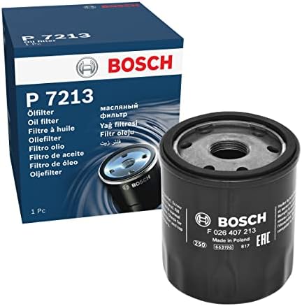 Filtre à Huile Bosch P7207 - Qualité D'origine Pour Une Protection Moteur Optimale ! 🔧