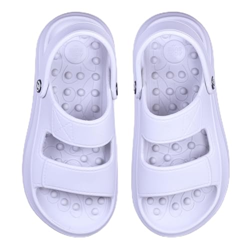 Image of Impakto Accupressure Slip-On Sandals for Men with Back Strap | Lightweight Soft Cushion Massage Footbed Slides | Slipper for Indoor & Outdoor