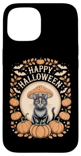 nEB Re[WRA L ڂ ̂ HAPPY HALLOWEEN X̖@ X}zP[X iPhone 15 p