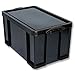 Produktbild Box 380 x 400 x 710 mm 84L schwarz Aufbewahrungsboxen