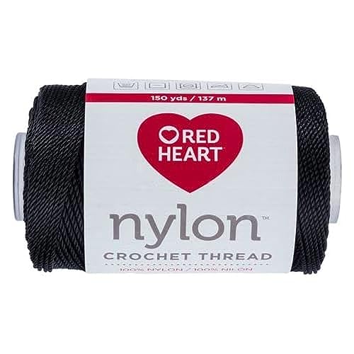 Red Heart Crochet Thread Black Crochet - 1 Pack of...