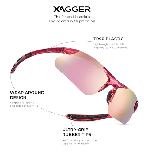 Image of Kids Youth Polarized Sports Sunglasses for Boys Girls Baseball Softball Glasses TR90 Frame