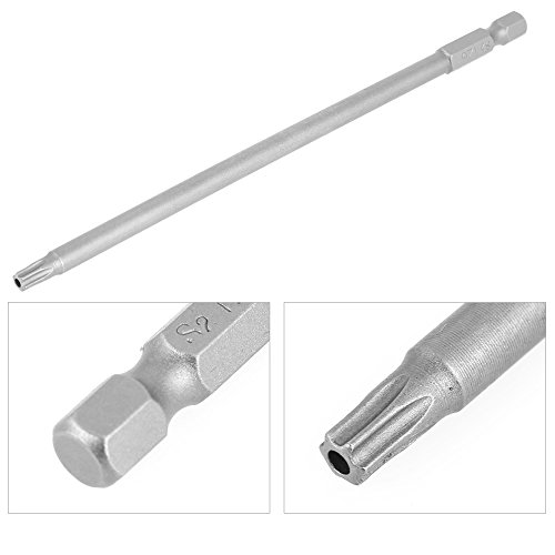 Nimomo Screwdriver Bits 5 Pcs 150mm 1/4" Hex Shank T10-T30 Magnetic Security Star BST Screwdriver Bits Kit - Image 4