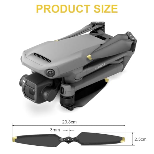 Hélices Mavic 3 à dégagement rapide montage simple et rapide