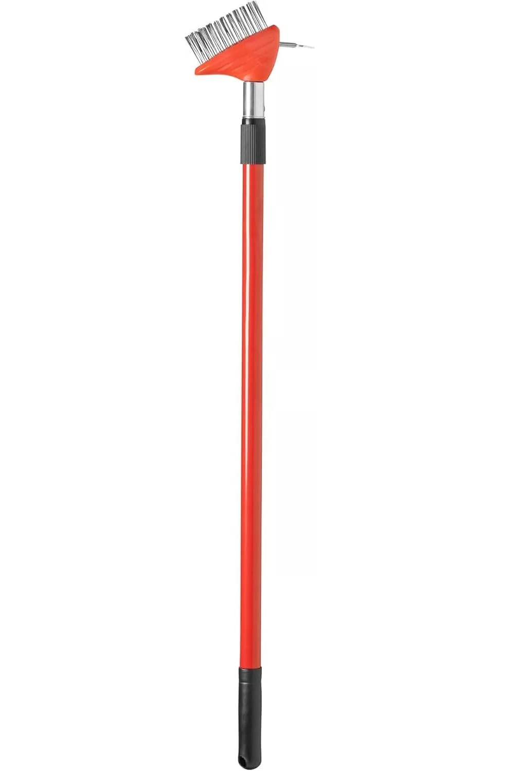 Easy shoppingยฎ 2 in 1 Patio Cleaner Wire Brush Telescopic Block Paving Weed Removal Scraper