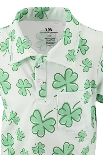 Image of Unique Baby Short Sleeve Collared Boys Polo Shirt, Toddler Kids Polo Shirts