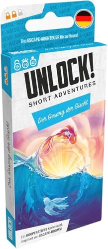 Space Cowboys, Unlock! Short Adventures: Il Canto Della Gischt, Gioco Di Famiglia, 1-6 Giocatori, Dai 10+ Anni, 40 Minuti, Tedesco