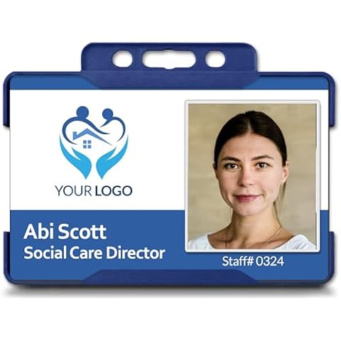 Personalised Photo ID Card for Staff and Carers Cover
