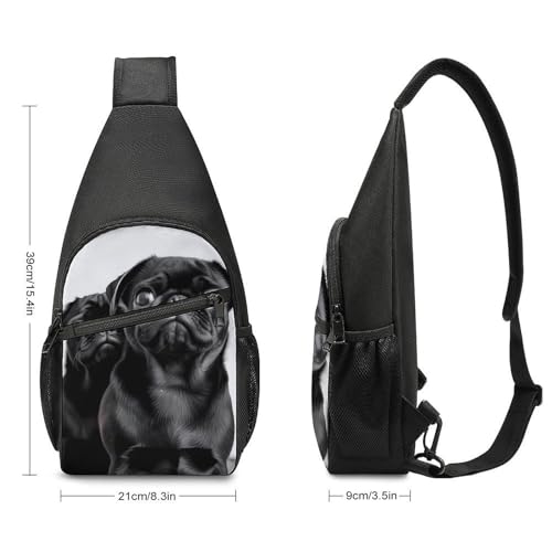 Bolso deportivo tipo sling crossbody para adultos miniatura 2