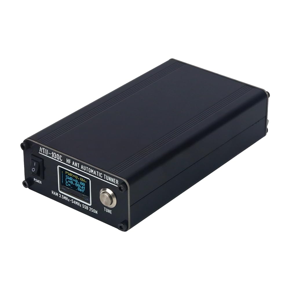 ATU-130C 250W HF Automatic Antenna Tuner 3.5MHz-54MHz Supports AM FM CW SSB for Amateur Radio