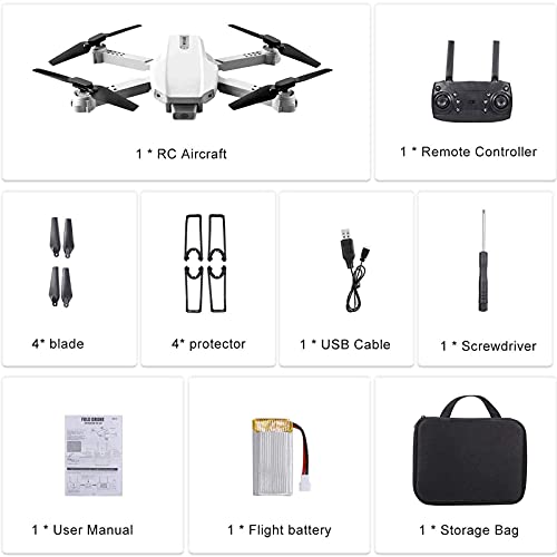 Mini avión no tripulado fácil de volar con modo sin cabeza y control de altitud 3