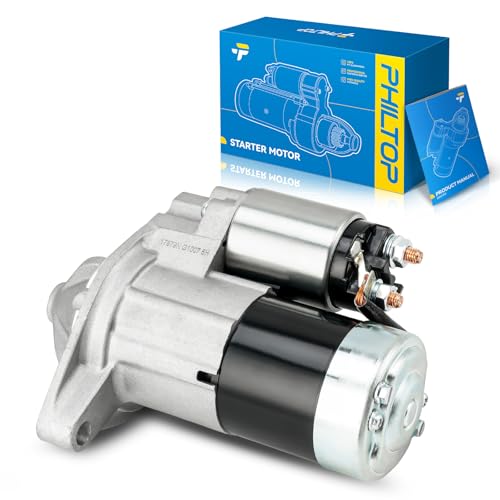 Image of PHILTOP Starter Motor for Jeep Grand Cherokee Wrangler 4.0L