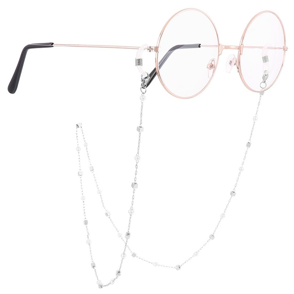 Chaîne de lunettes argentée légère pour ne plus jamais chercher vos montures