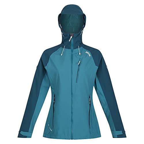 Regatta Birchdale Wasserdichte Shell-Jacke mit verborgener Kapuze und...